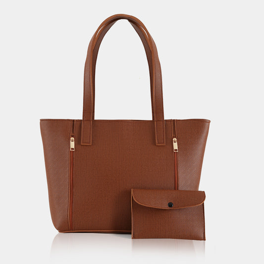 Weave Pattern Tote Bag