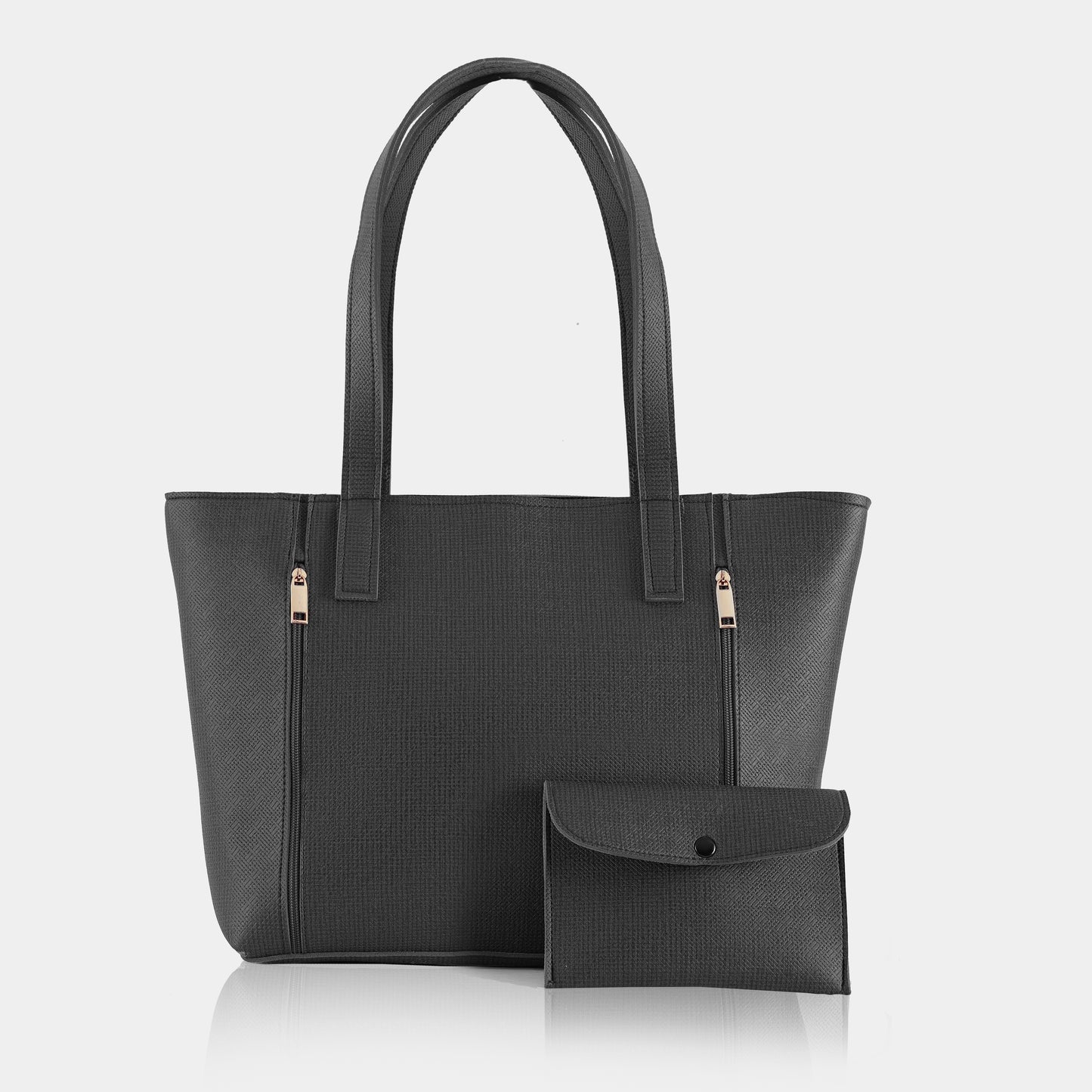 Weave Pattern Tote Bag